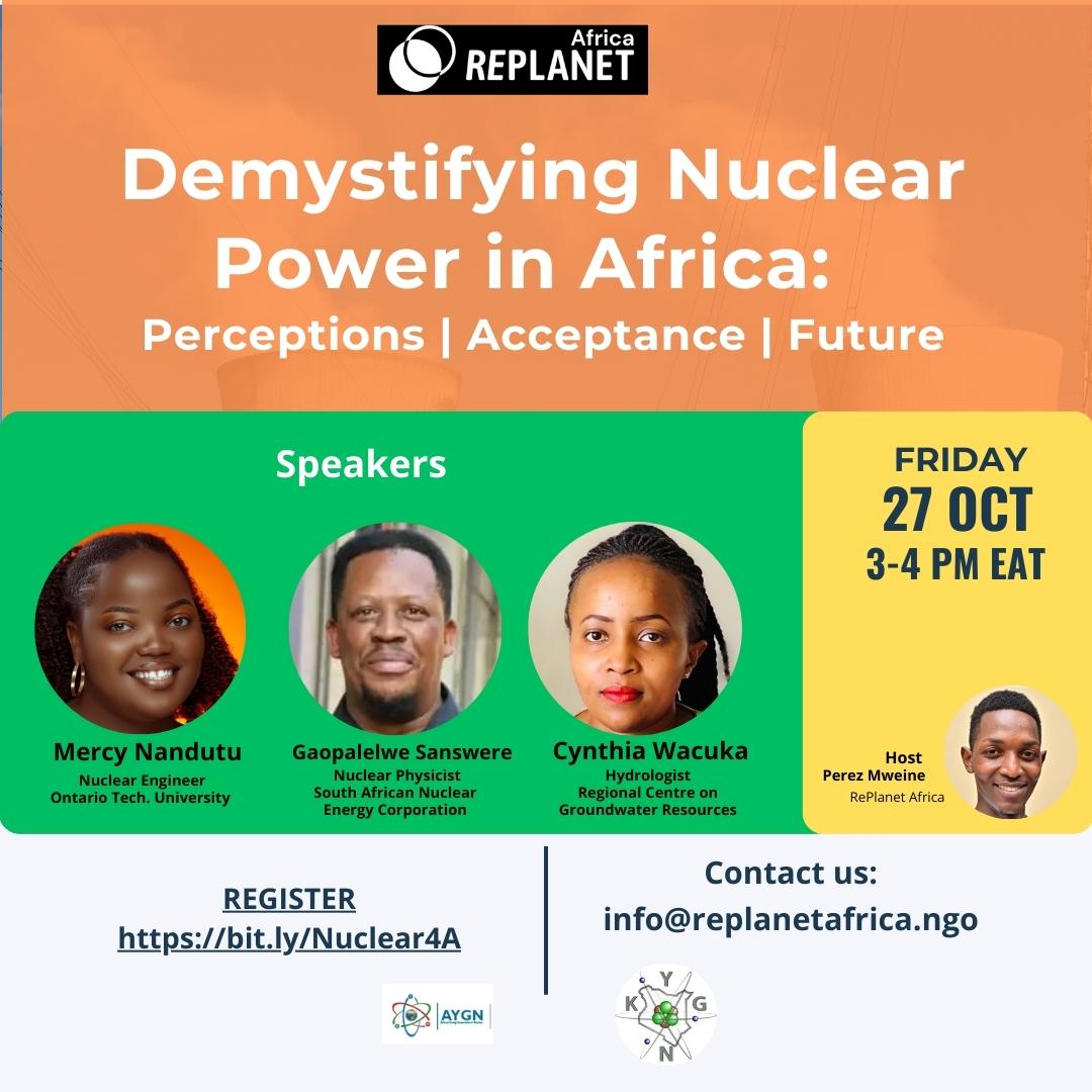 Demystifying Nuclear power in Africa: Perceptions | Acceptance | Future